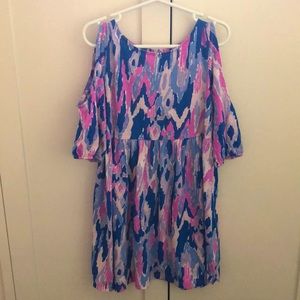 Lilly Pulitzer knit purple dress size M 6/7